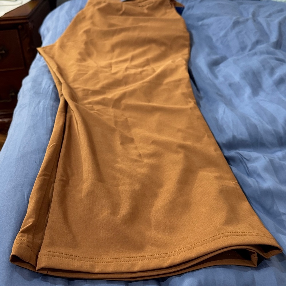 NWT Columbia Active Fit All Seasons Women’s Bootcut Pant Size XL Short Brown - Picture 6 of 12